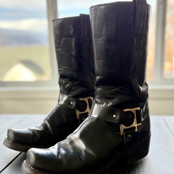 Authentic Boulet Motorcycle Boots Men’s Sz 9 1/2 - Picture 3 of 5